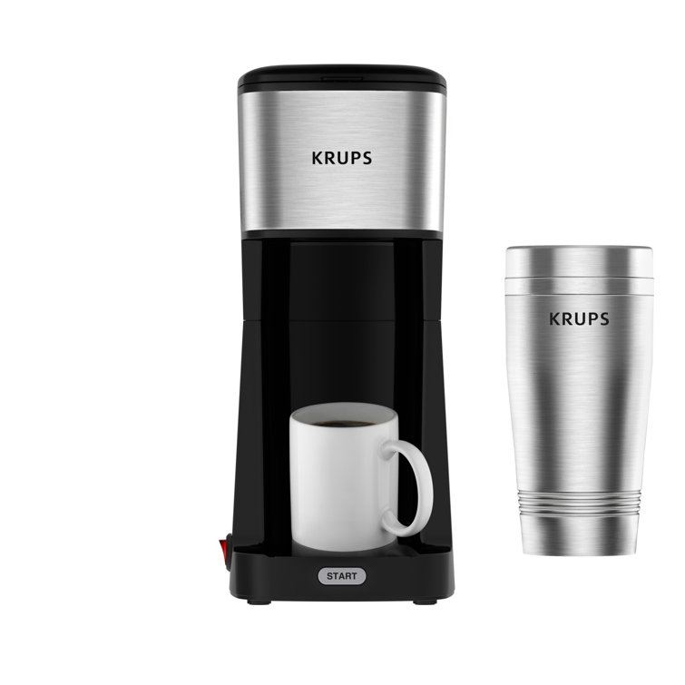 Krups stainless steel top coffee maker